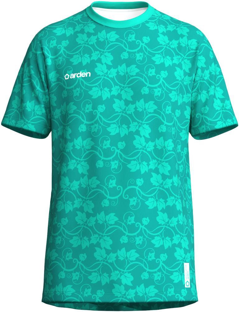 Maillot raquettes manches courtes homme personnalisé – ArdenSport, tissu respirant 130g/m²