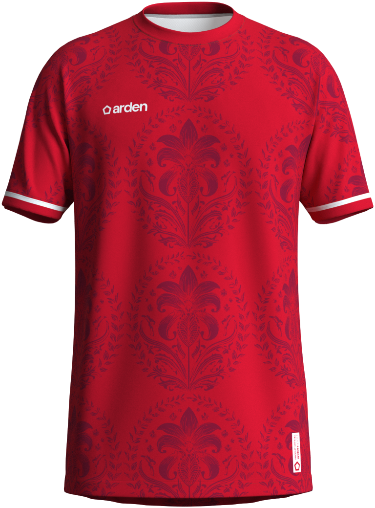 T-shirt running homme personnalisé – ArdenSport, tissu 115g/m², col rond avec liseré