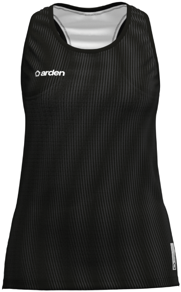 Débardeur running femme personnalisé – ArdenSport, tissu 115g/m², fabrication européenne