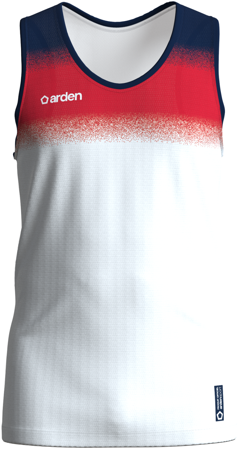 Maillot running manches courtes homme personnalisé – ArdenSport, tissu respirant 130g/m²